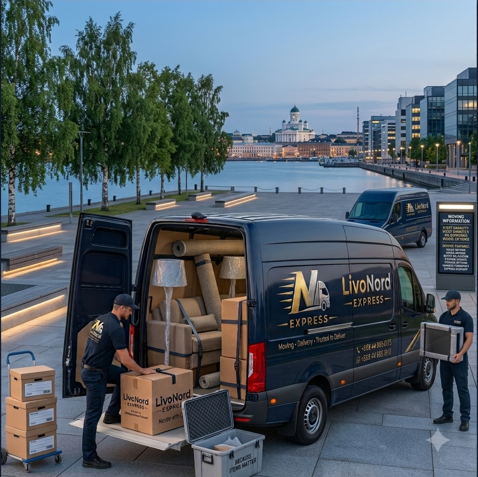 Professional logistics vehicle and transport